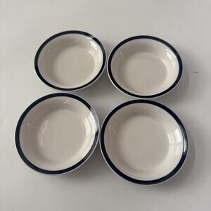 Set of 4 Stoneware Ikea of Sweden Sauce Bowls Condiment Dishes Almhult S-343